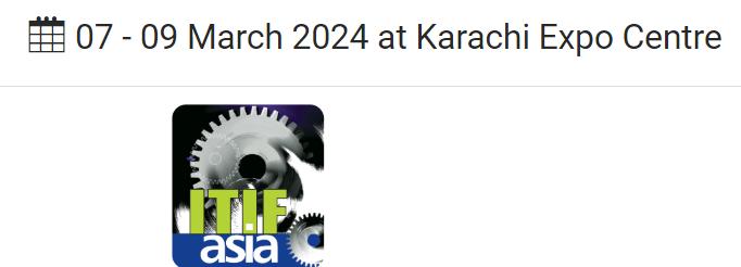 2024巴基斯坦亞洲工業及五金展ITIF